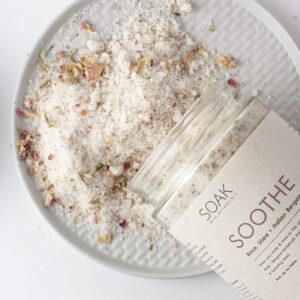 SOOTHE - Rose, Shea + Italian Bergamot Bath Soak
