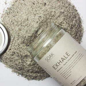 EXHALE - Rosemary + Thyme Infused Bath Soak